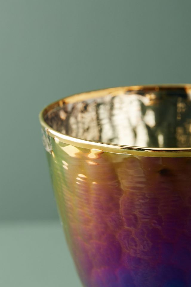 Lustered Wine Glass #1
