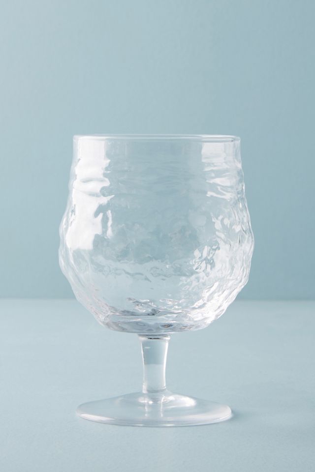 Liah Textured Wine Glass