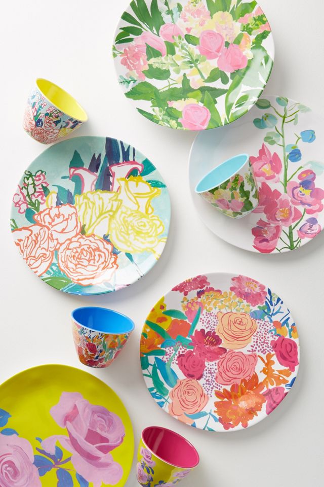 Paint + Petals Melamine Nut Bowl #2