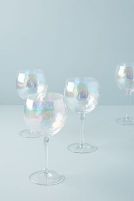 Lustered Wine Glass