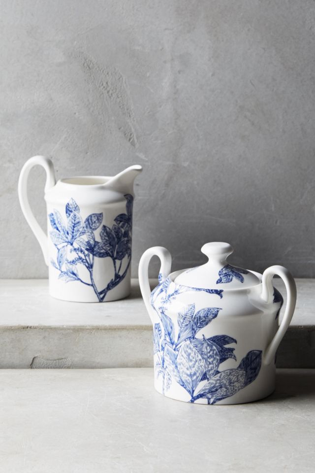 Caskata Arbor Creamer & Sugar Bowl Set
