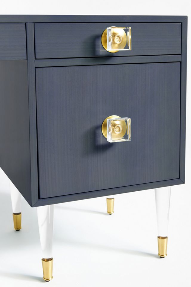 Lacquered Regency Desk #2