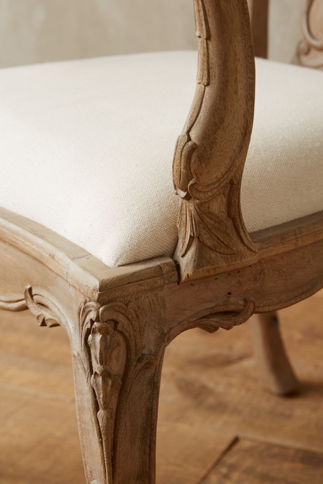 Handcarved Tassel Dining Chair #2