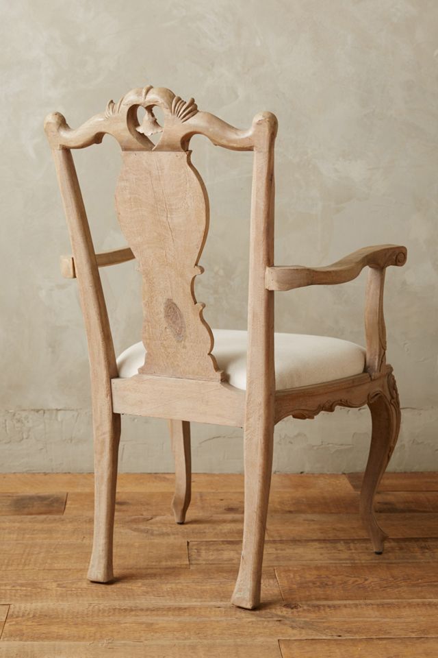 Handcarved Tassel Dining Chair #3