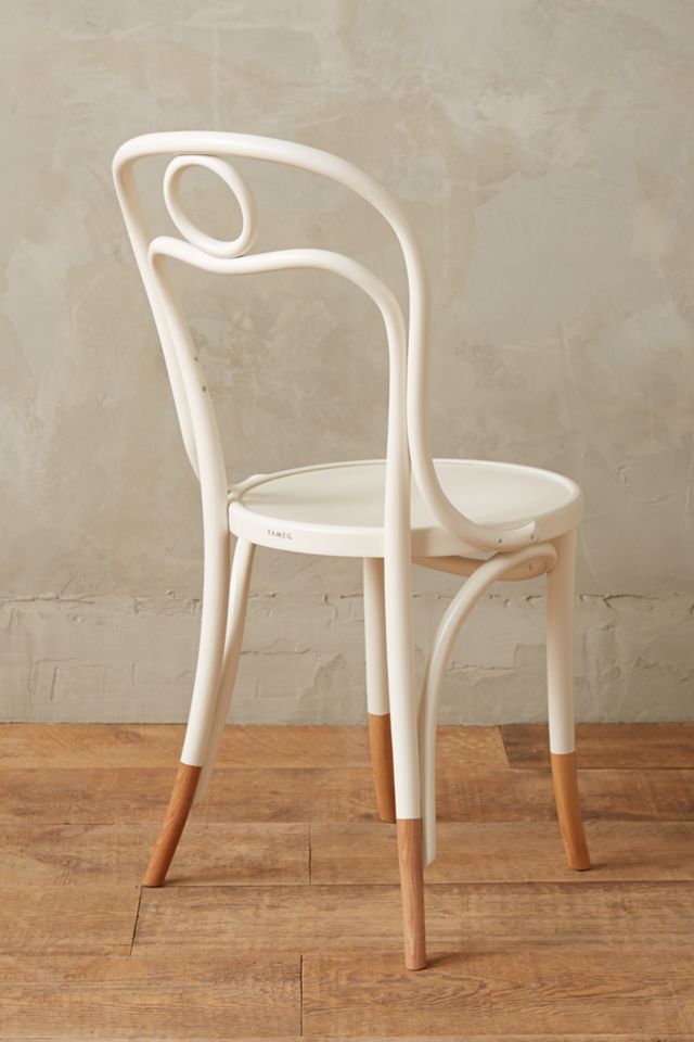 Scrolled Bentwood Dining Chair, Circle #1