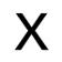 X