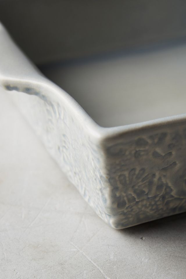 Ceramic Lacework Square Baking Dish #1