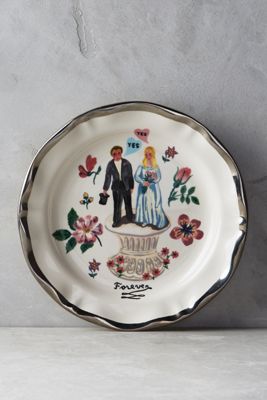 Nathalie Lete Francophile Dinner Plate