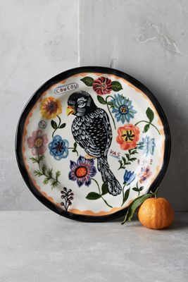 Nathalie Lete Francophile Dinner Plate