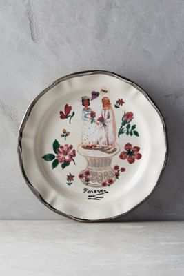 Nathalie Lete Francophile Dinner Plate