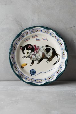 Nathalie Lete Francophile Dinner Plate