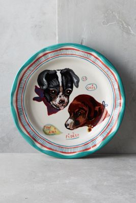 Nathalie Lete Francophile Dinner Plate