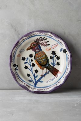 Nathalie Lete Francophile Dinner Plate