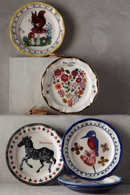 Nathalie Lete Francophile Dinner Plate