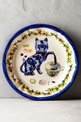 Nathalie Lete Francophile Dinner Plate