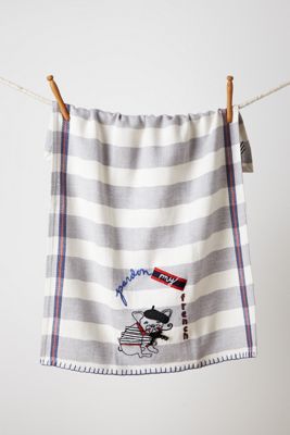 Bulldog Dishtowel