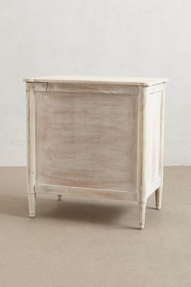 Washed Wood Nightstand #1
