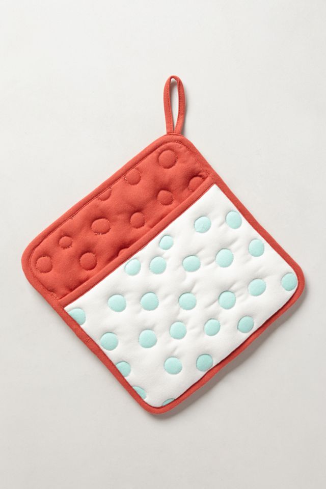 Polka Dotted Pot Holder #2
