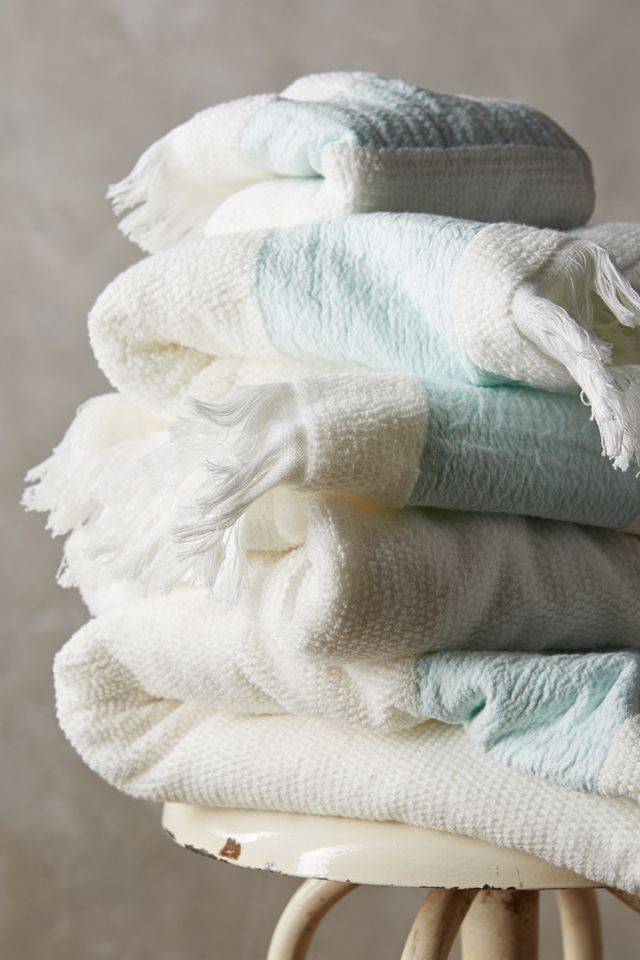 Linen-Edged Towel Collection #1