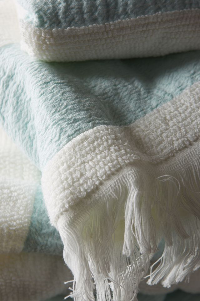 Linen-Edged Towel Collection #2