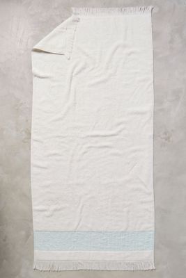 Linen-Edged Towel Collection