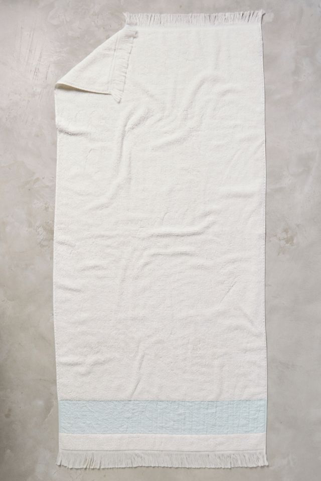 Linen-Edged Towel Collection