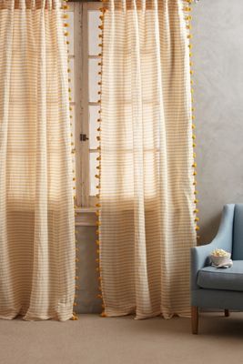 Pom Tassel Curtain
