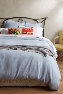 Soft-Washed Linen Duvet Cover