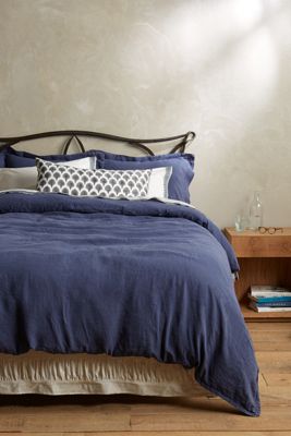 Soft-Washed Linen Duvet Cover