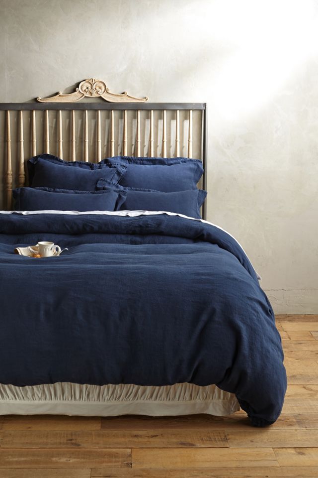 Soft-Washed Linen Duvet Cover #1