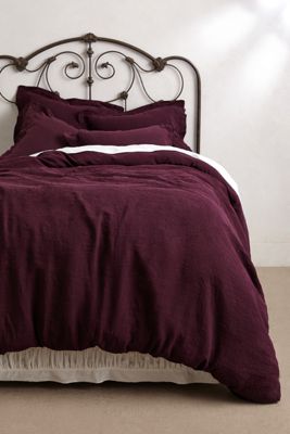 Soft-Washed Linen Duvet Cover