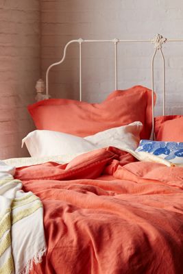 Soft-Washed Linen Duvet Cover