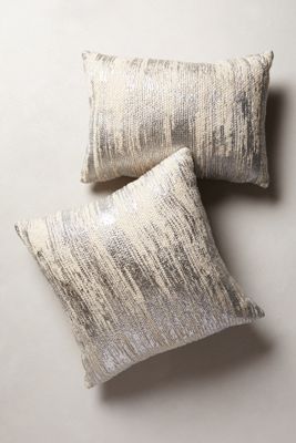 Plaited Metallics Pillow