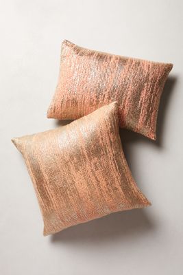 Plaited Metallics Pillow