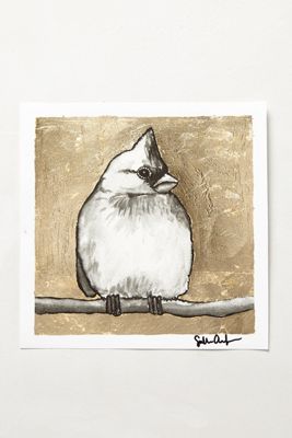 Gilded Bird Print 