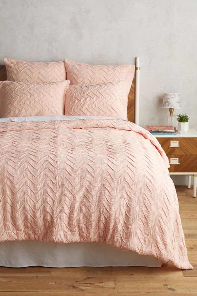 Textured Chevron Duvet Cover #1
