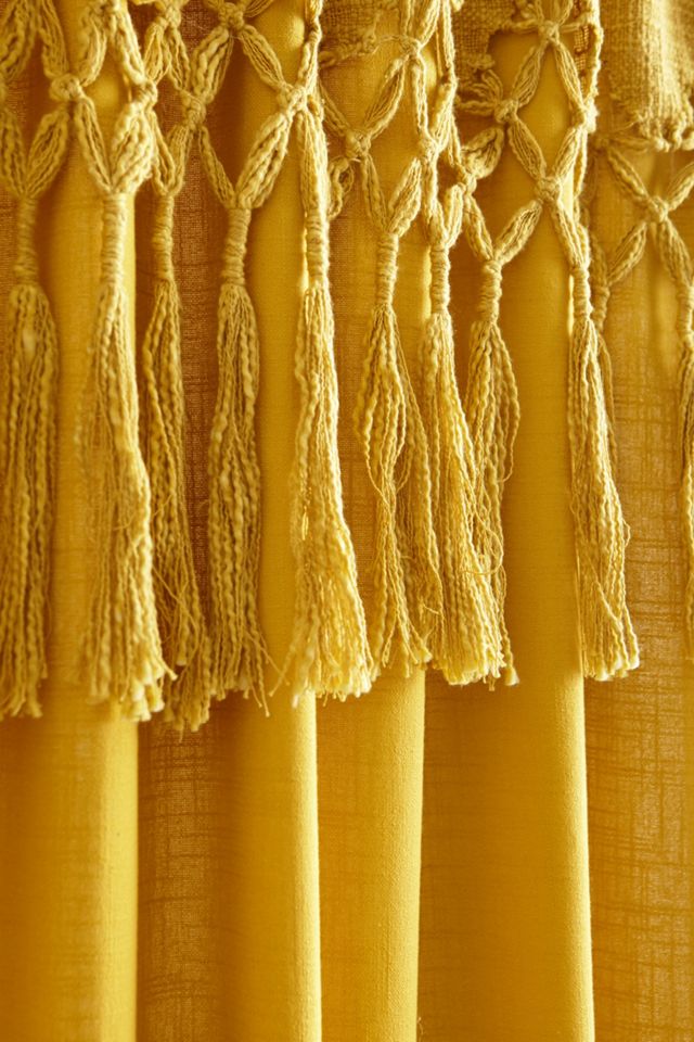 Knotted Macrame Curtain #1