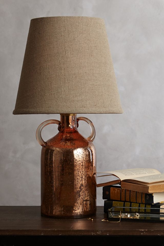 Burnished Mirror Lamp Ensemble #1