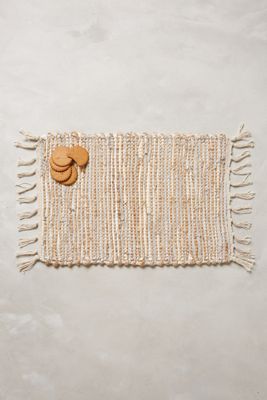 Leather-Twined Placemat