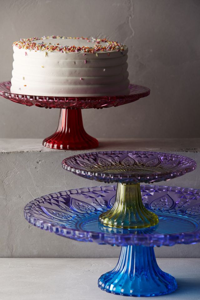 Color-Cut Cake Stand #1
