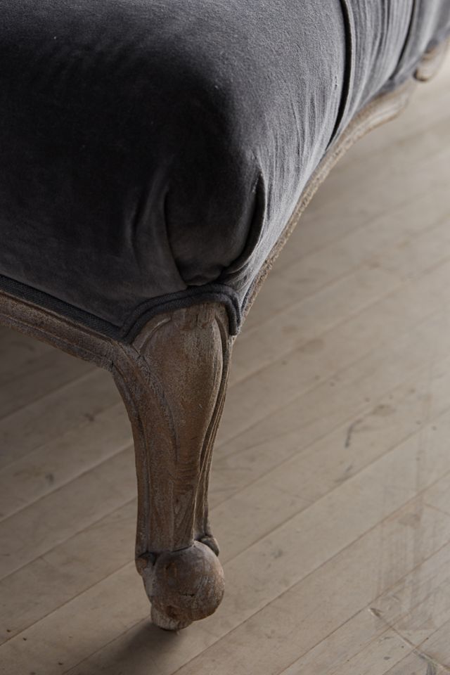 Tufted Viola Ottoman #2
