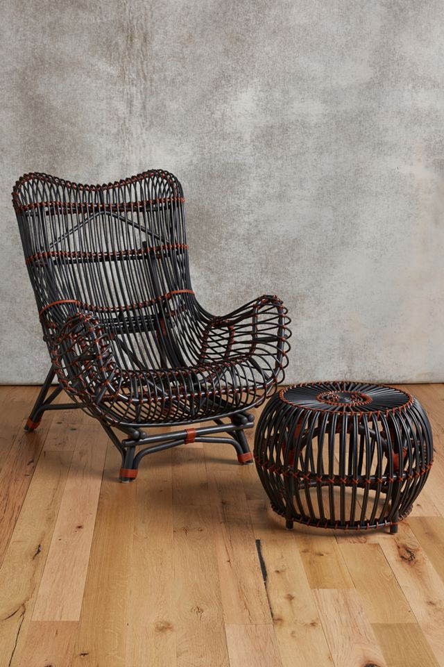 Susila Rattan Ottoman #2