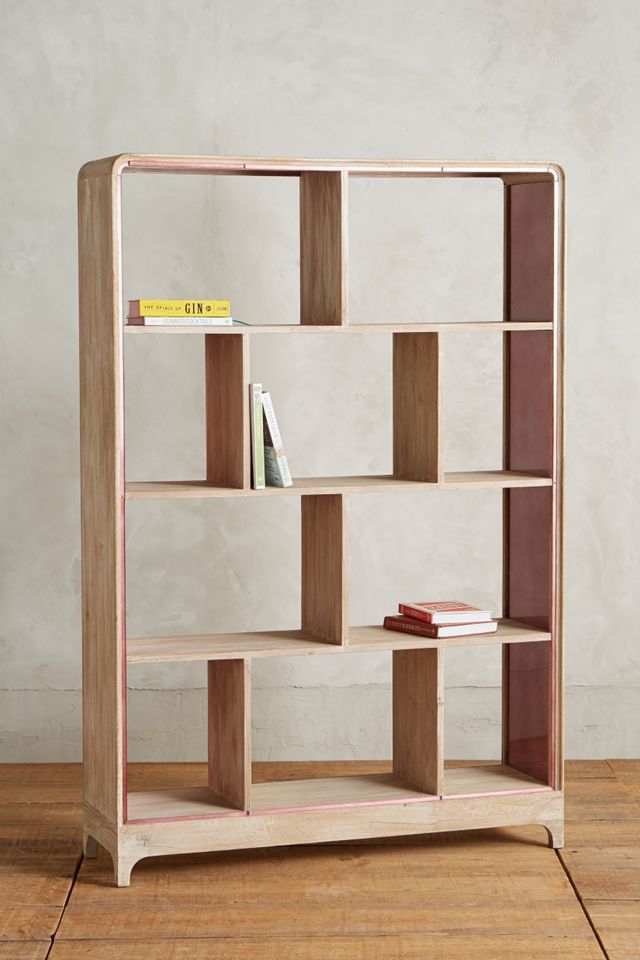 Rose Glass Medium Bookcase #1
