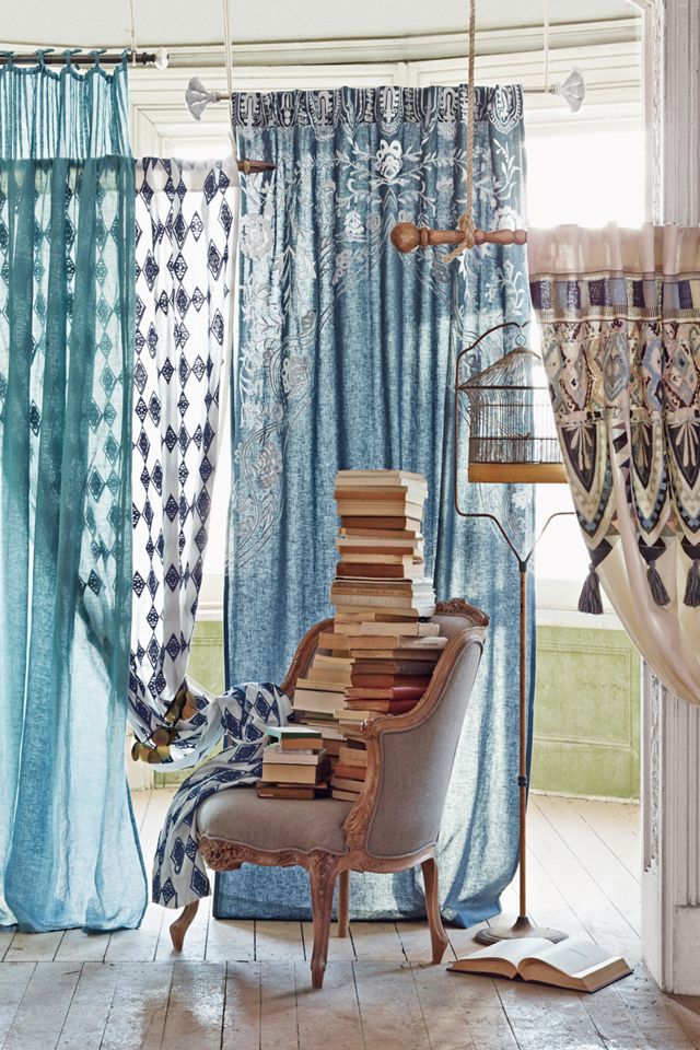 Pinch-Pleat Curtain #1