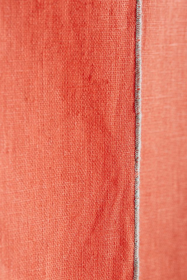 Linen Grommet Curtain #1