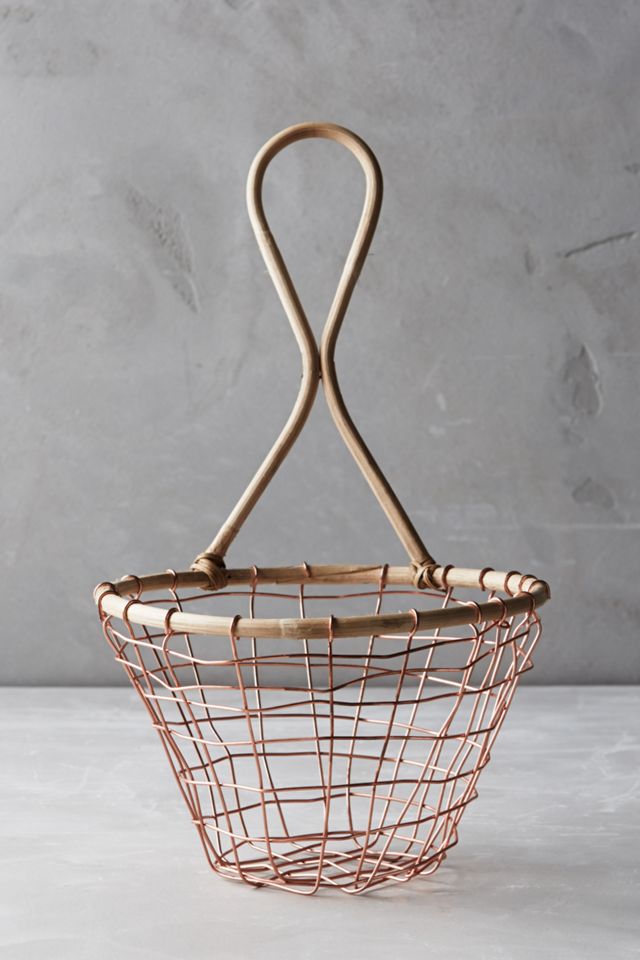 Brushed Wire Fruit Bowl #1