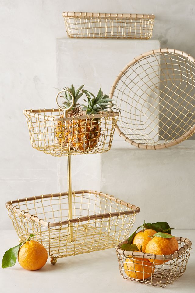 Buy Anthropologie wire baskets