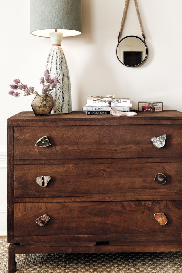 Swirled Geode Knob #4