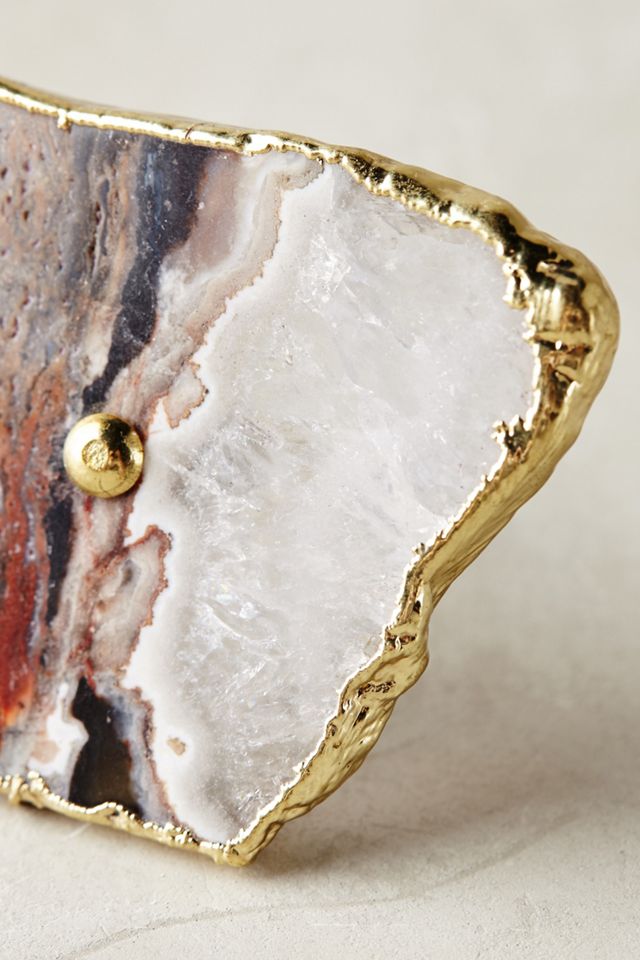 Swirled Geode Knob #1