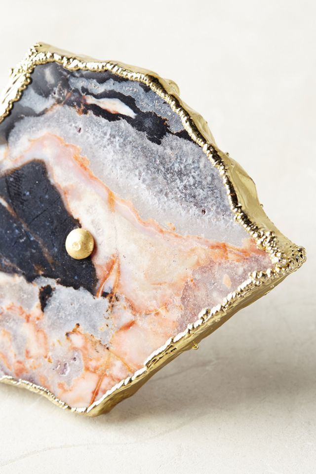 Swirled Geode Knob #3